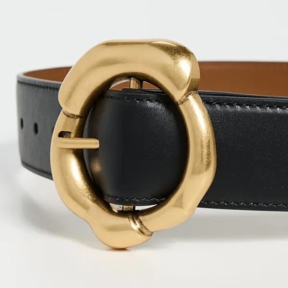 NWT Cult Gaia Women's Meerah Women's Leather Belt Size XS/Small - Picture 2 of 9